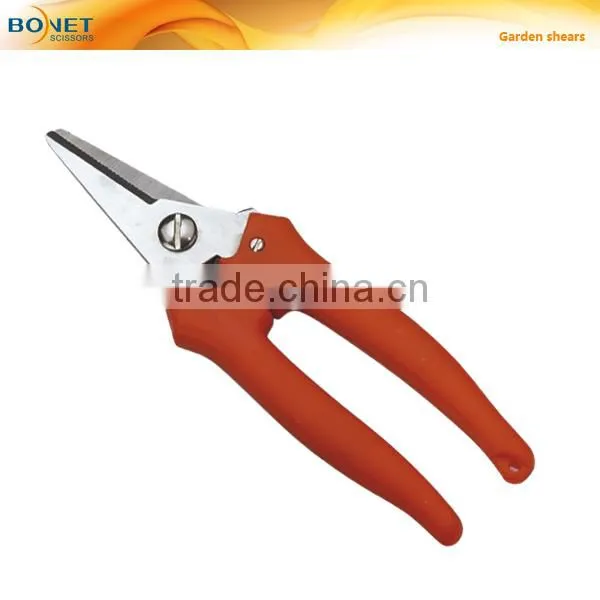 S98011 7-1/4" Plastic handle grass garden hand shears