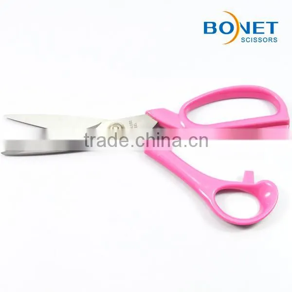 S14010 8" Fashion ABS handle plastic cover sewing dressmaking scissors