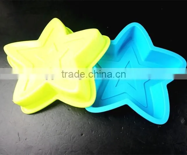 11051 star Shape Silicone Cake Mold