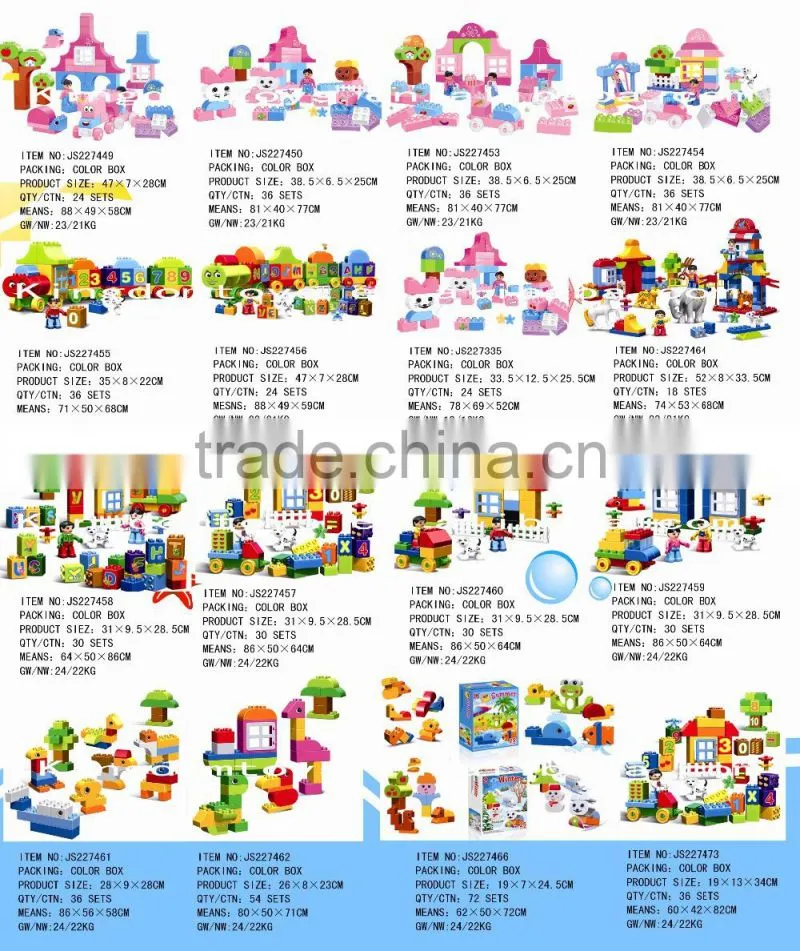 new kids items plastic cube building block for promotion