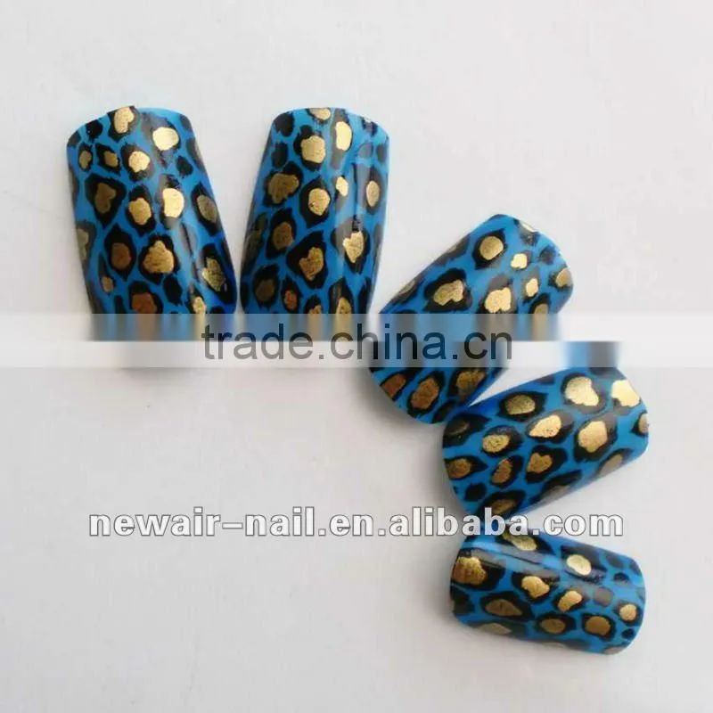 ANIMAL PATTERN NAILS& METALIC ART NAILS TIP