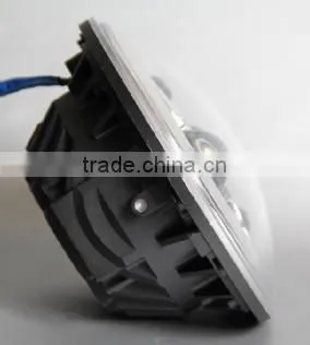 7inch led round angel eyes head lights high/low beam motorcycle led head light