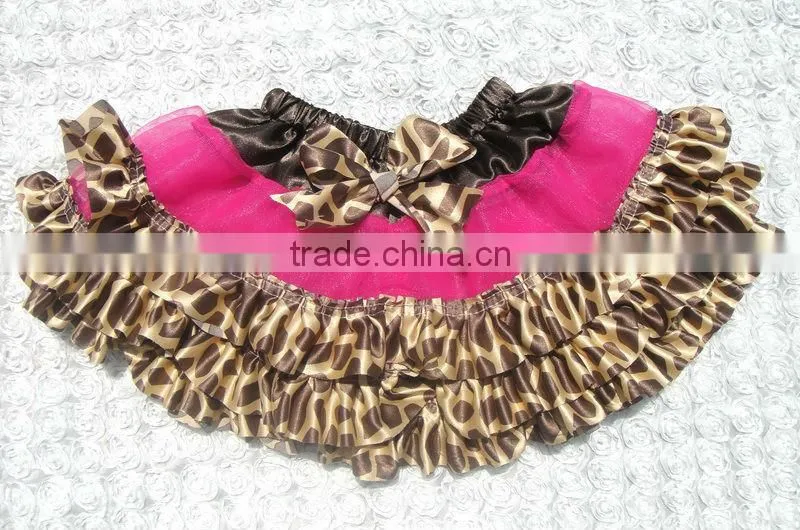 Child Tutu Ruffle Skirt kids Baby Fluffy Pettiskirts Chiffon Baby Tutus