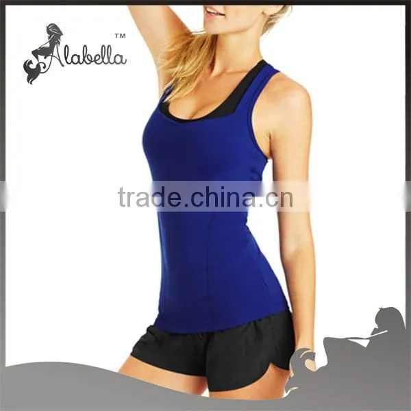2016 New design fitness tank tops stringer yoga tank top