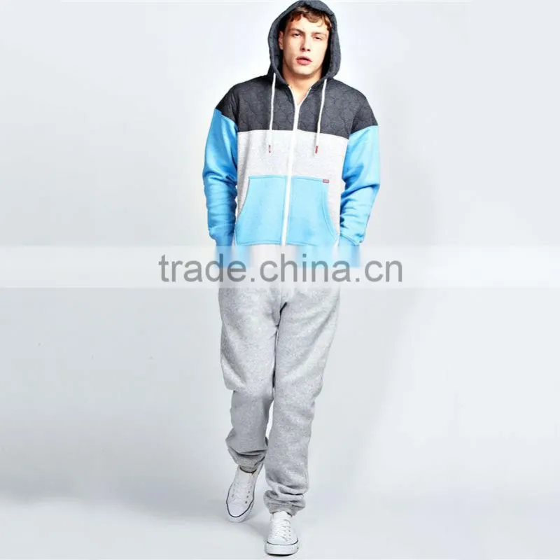 65/35 polyester cotton custom one piece jumpsuit sale plus size adult onesie