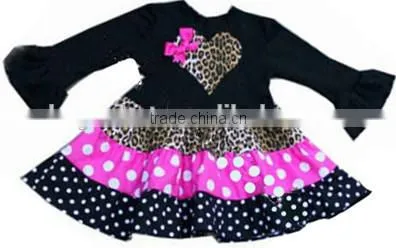 wholesale price kids clothing Elegant a-line dress for baby girls tropical party dress lace hem baby girls long dress