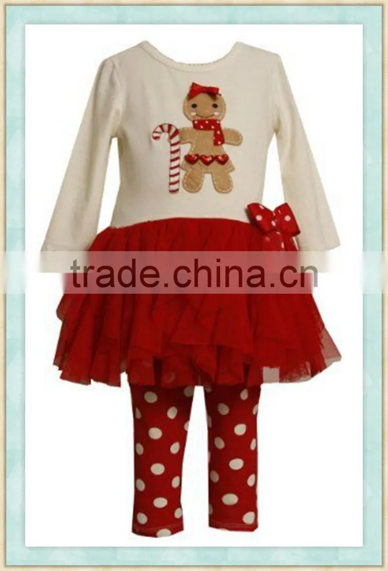 china wholesale fancy winter baby boutique clothes 2016 christmas girls cheap outfit