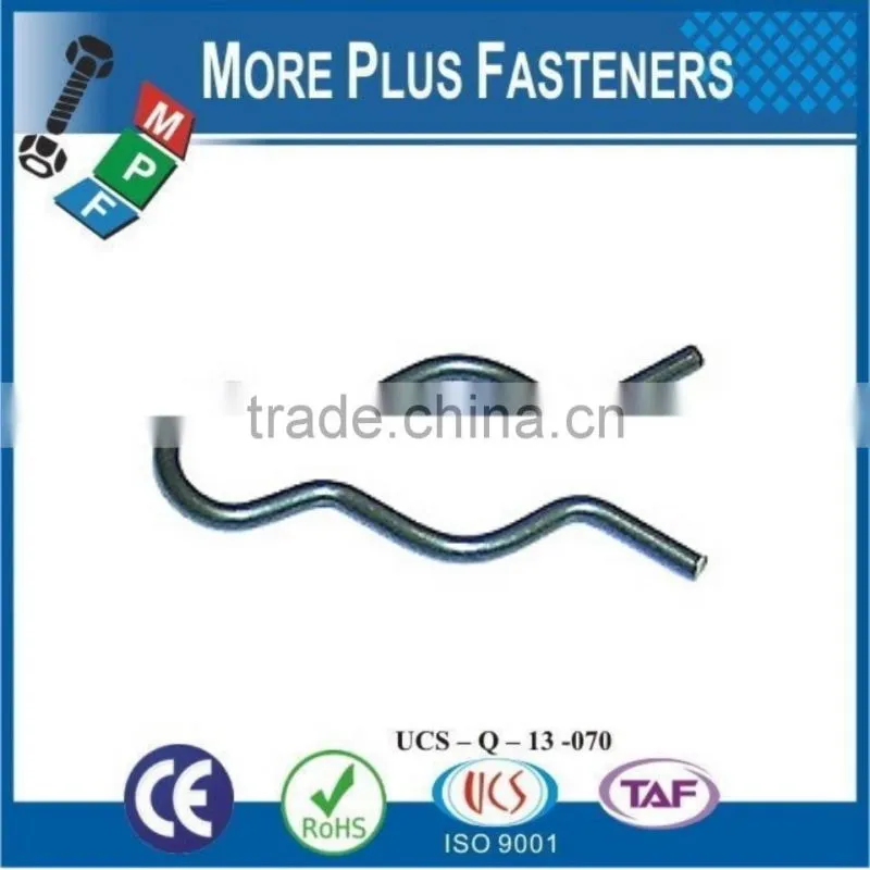 Made In Taiwan Hammer Lock Pin External Hitch Pin Cotter Pin