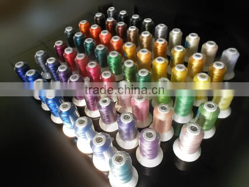 Hot New Large Spools Brother Colors Embroidery Machine Thread Polyester Thread For Handcraft and Machines,1000m *61 Best Deals