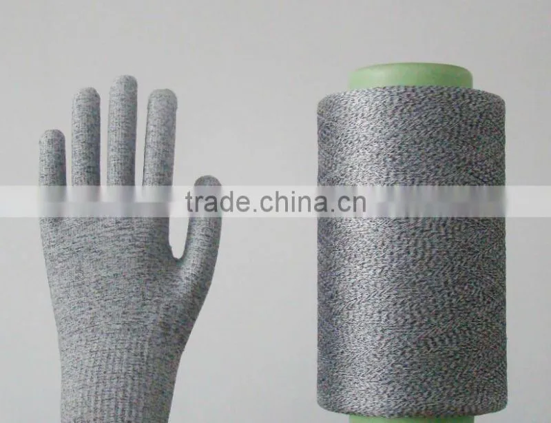 Resistance to high temperature of 1300 degrees Stainless steel fiber yarn