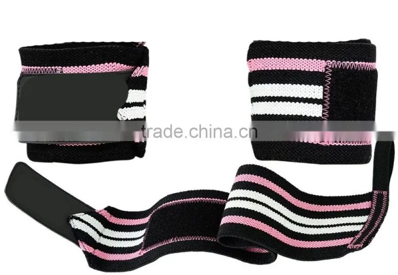 Crossfit Wrist Wraps / Custom Weight Lifting Wrist Wraps (1pair) 12''18'' in Black, GREY,White