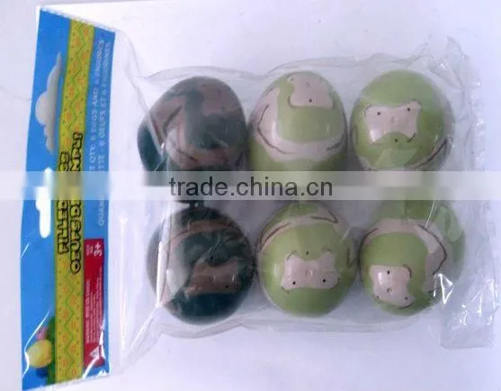 Egg toy capsules with various figures selection toys