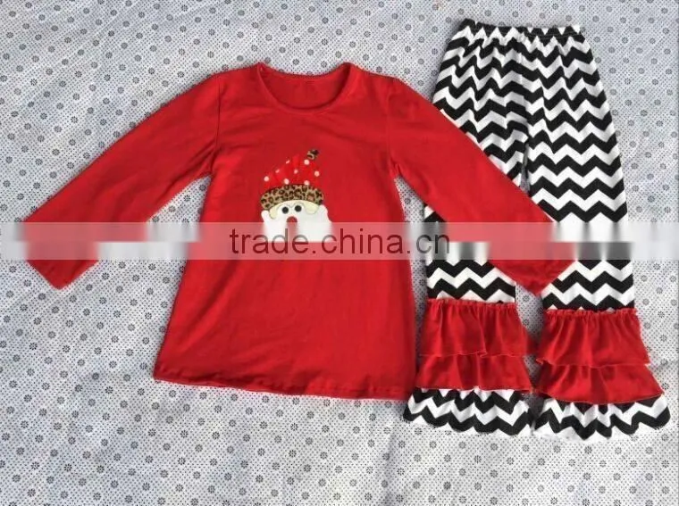 2016 deer patterns christmas pajamas toddler girl clothes boutique childrens clothes sets kids clothing wholesale