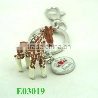 2013 Rhodium plating alphabet key chains R