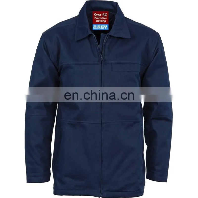 Cargo flame retardant industrial / Construction safety clothing jacket