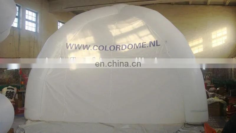 customized popular led light inflatable spray booth for sale