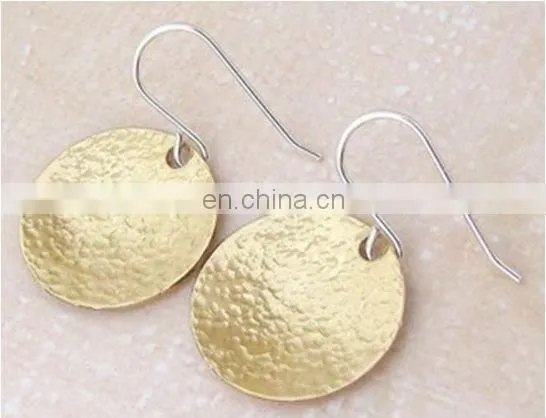 Brass Hoop Style Earrings costume jewelry brass jewelry