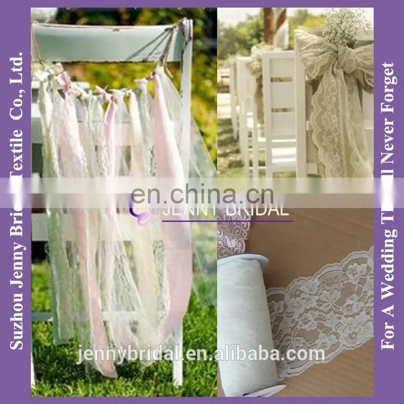 C382D color silk ribbon colorful ribbon chair sash