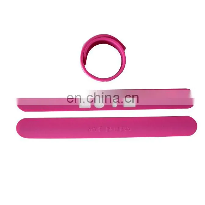 professional custom made quality product silcon bracelet