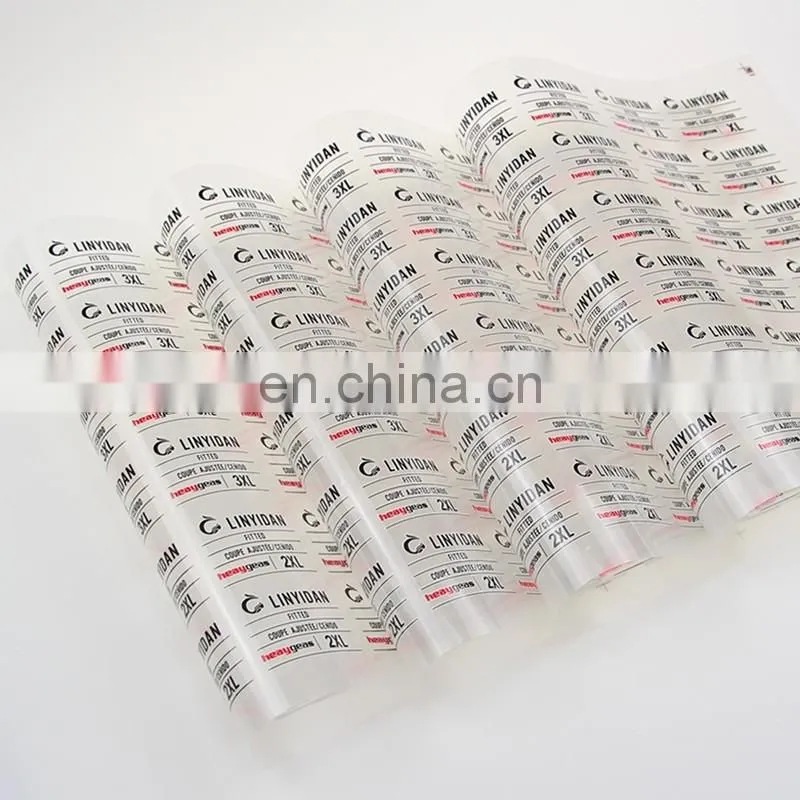 T-shirt rubber logo tag for clothing