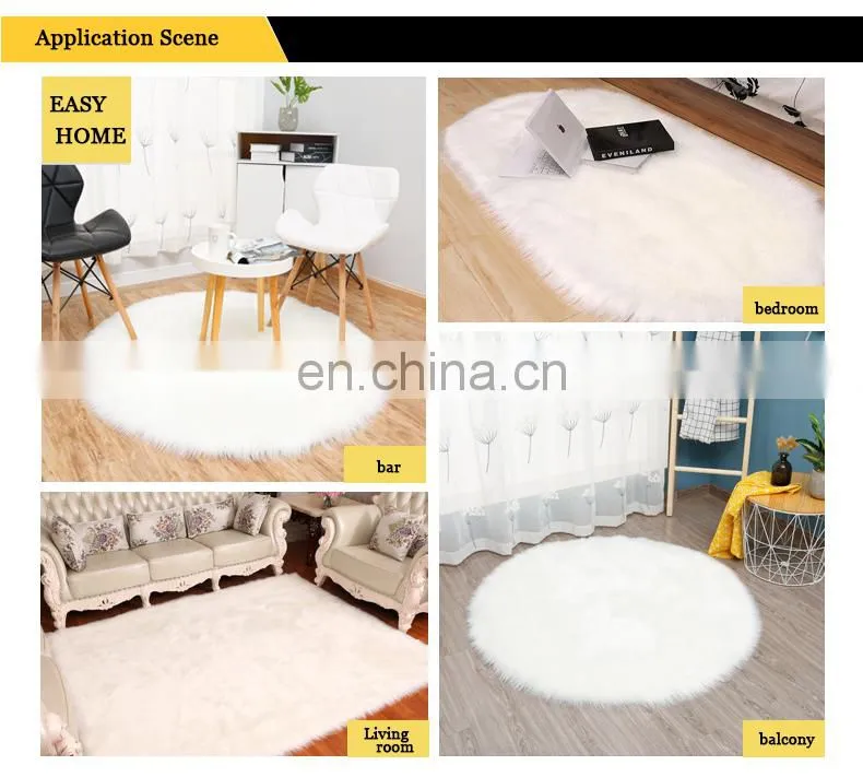 acrylic sheepskin long hair large carpet