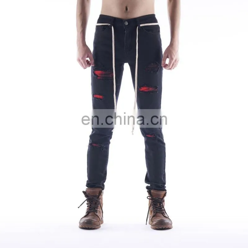 DiZNEW Fashion Hot Seller Jeans Casual Slim Jean Classic Trousers Denim Pants Men