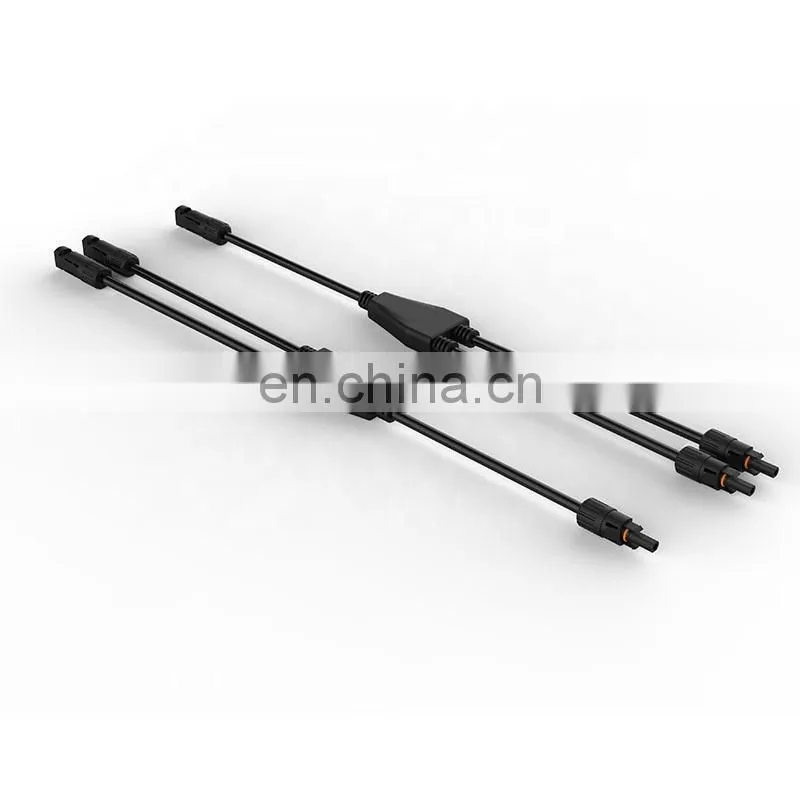 type 2 to 1 solar system cable power connector