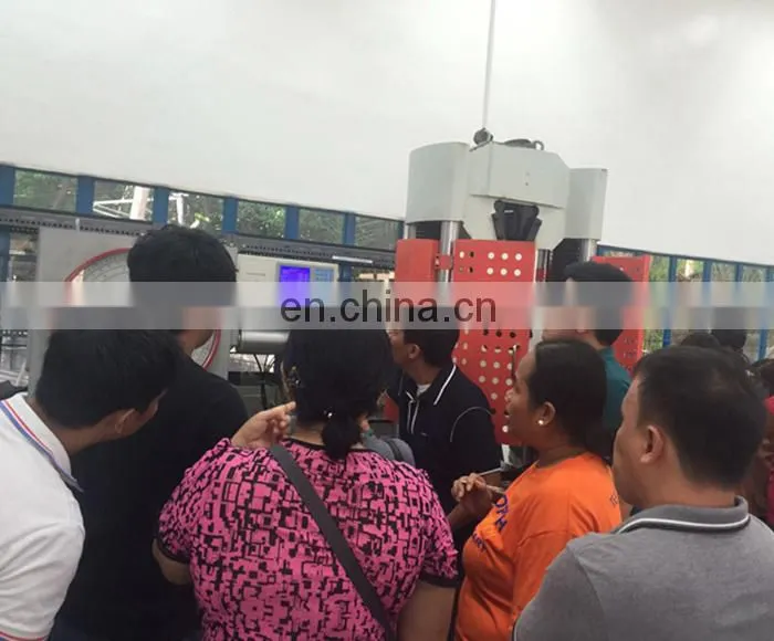 Digital display 1000KN tensile testing machine for steel bar