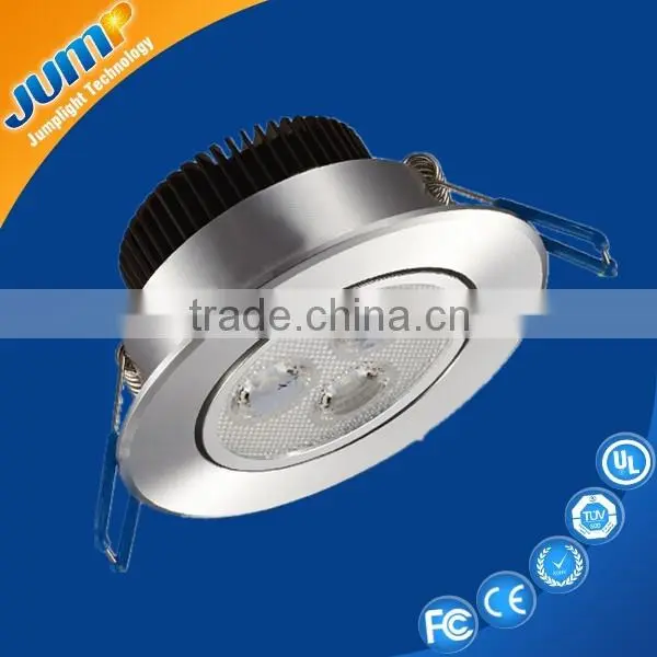 High quality ip44 3w led ceiling down light up and down light led recessed down light