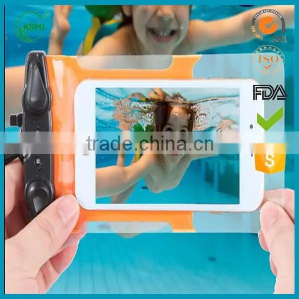 wholesale pvc waterproof phone bag/mobile phone pvc waterproof case