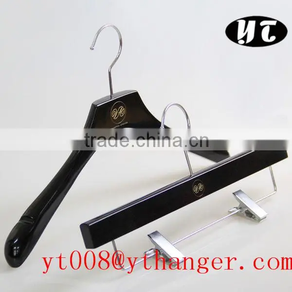 Luxury dark wooden hanger match sets