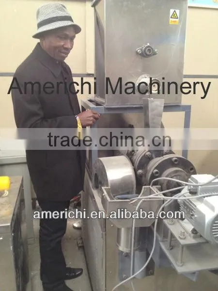 New technique floating fish feed machines
