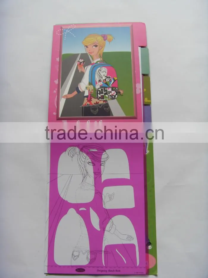 DIY PP template coloring book