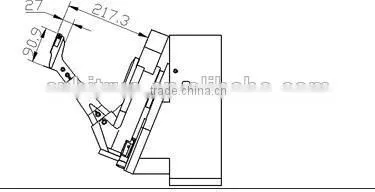 Ornamental side seams sewing machine
