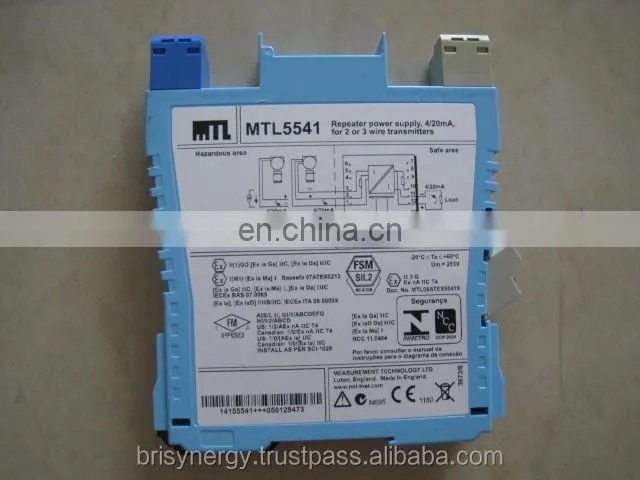 Repeater Power Supply MTL5541 MTL SURGE TECHNOLOGIES ISOLATED BARRIER