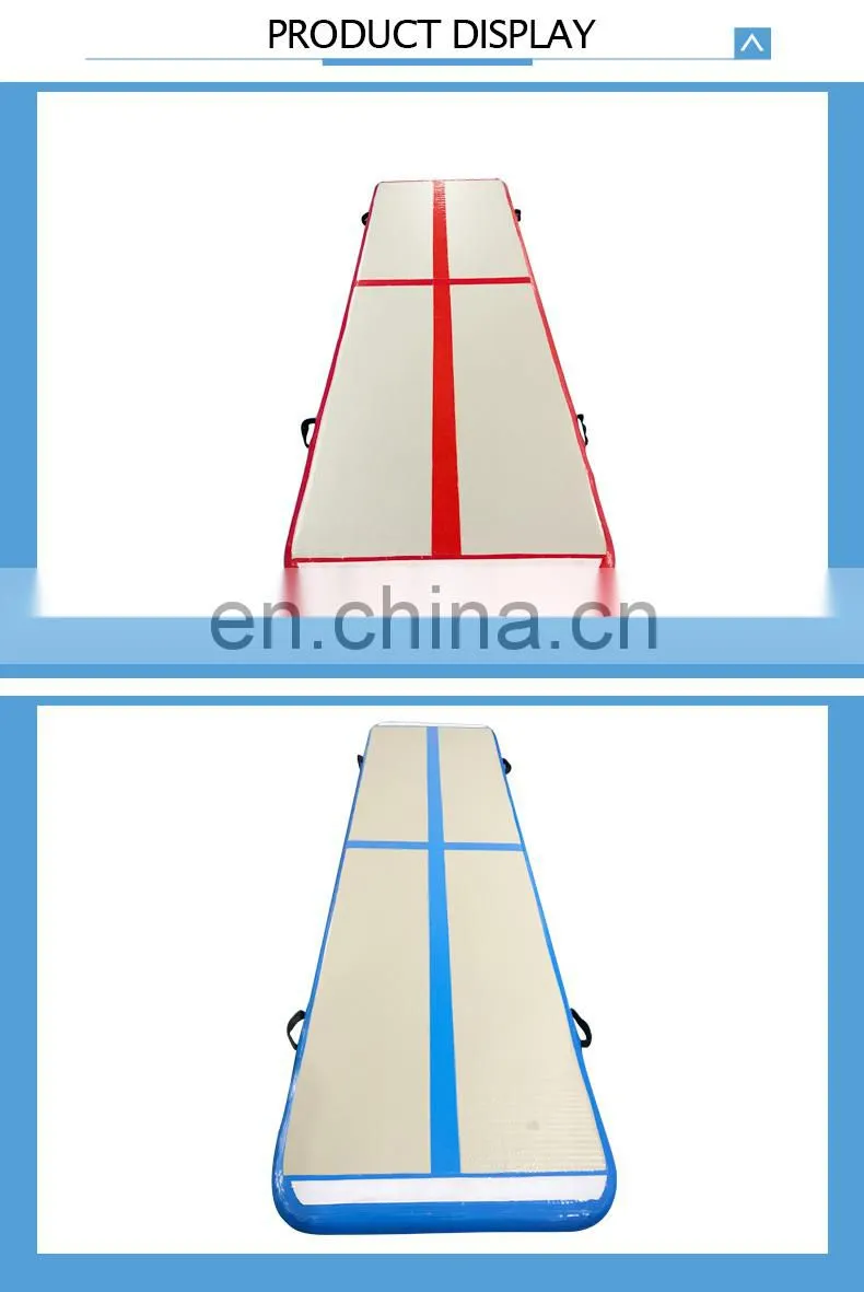 3m 4m 5m 6m 8m 10m 12m Cheap Inflatable Gym Air Tumble Track Mat for Gymnastics