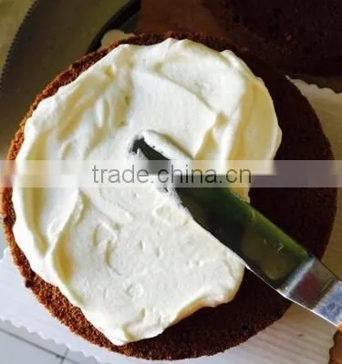 stainless steel pie spreaders spatula in PP handle