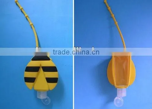 Hand Sanitizer Bottle 15ml, hand-washing liquid silica gel bottle