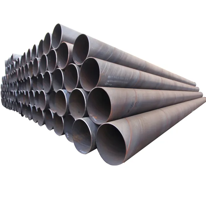Tube Pipe Iron Round Steel Seamless 300MM Diameter 10mm Thick Q345b Sae1518 St52 A52 Grade B Material Black Free Cutting