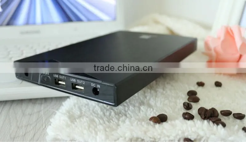 Aluminum 20000mAh laptop charger 20000mah for laptop