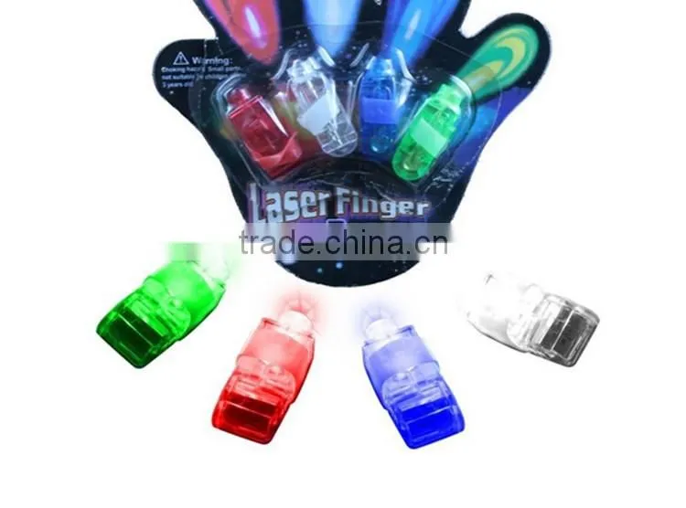 2016 New High Quality Cheap Colourful Flashing Led Finger Lights Party Decorations