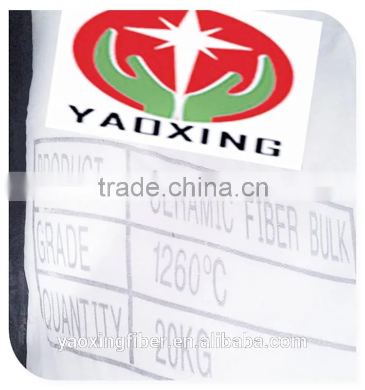 Refractory Ceramic Fiber Bulk 1260C Ceramic Fiber Bulk Theramal Insulation Ceramic Fiber Bulk
