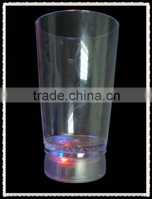 2014 new product Summer drinking projection cup for party and pub ,plastic blinking led projector cup for april fool' day