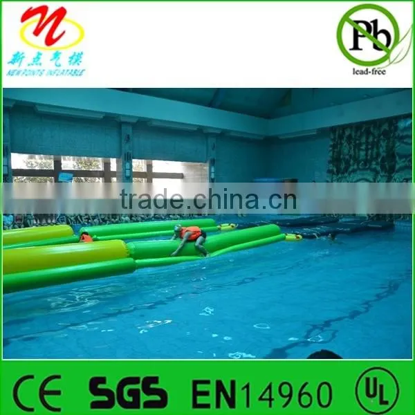 Inflatable water sport games inflatable balance beam