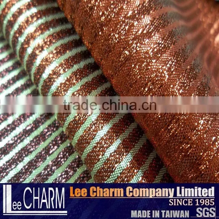 73% Metallic 27% Polyester Decorative Textile Fabric