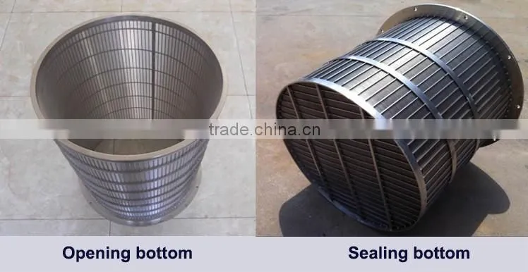 Stainless Steel Johnson Screen/Wedge wire screen/wire warpped screen