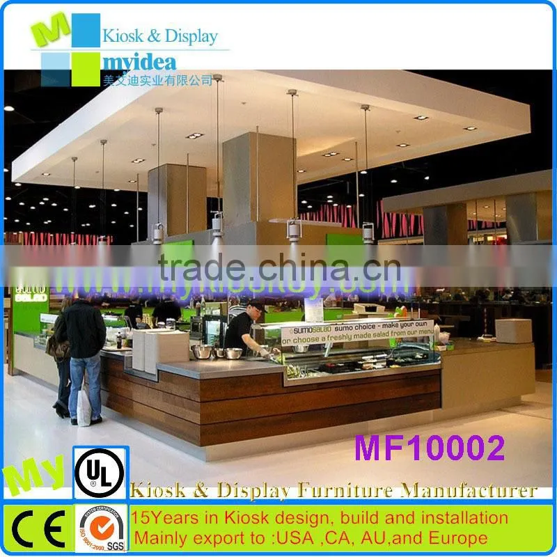 Customized fashion cosmetic display shelf pdq counter top