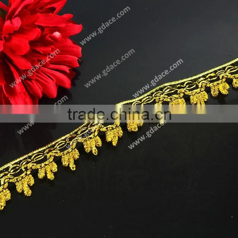 Sequin Bridal Lace Trim for Wedding Garment/Headband