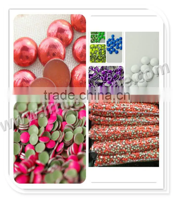 Florescent hot fix neon studs, neon hot fix dome studs