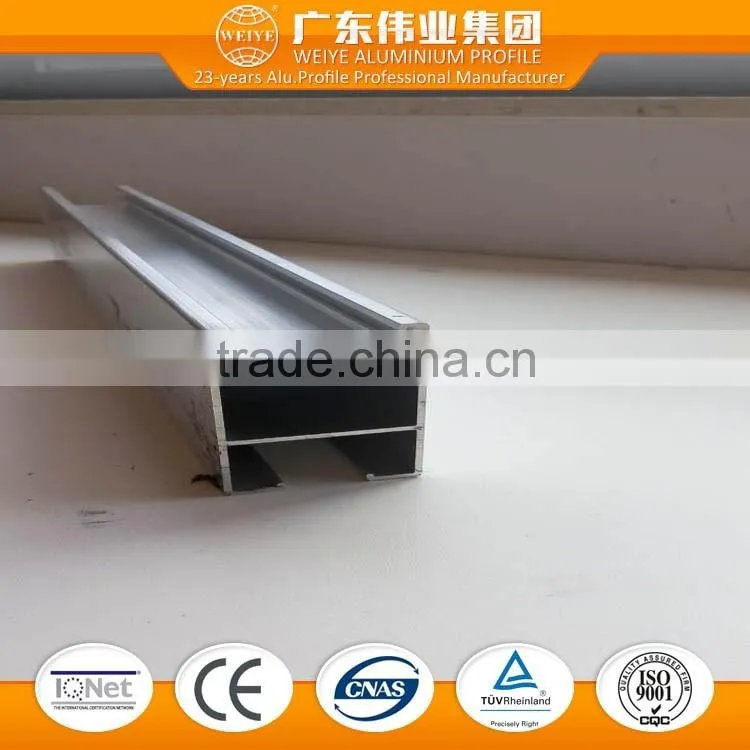large glass windows aluminium alloy sliding window extrusion profile